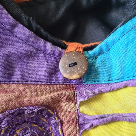 Boho hippie sling crossbody bag - Picture 4 of 5